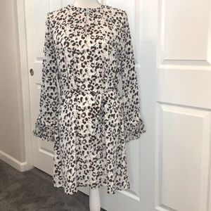 Ann Taylor Loft Dress, size med Leopard dress